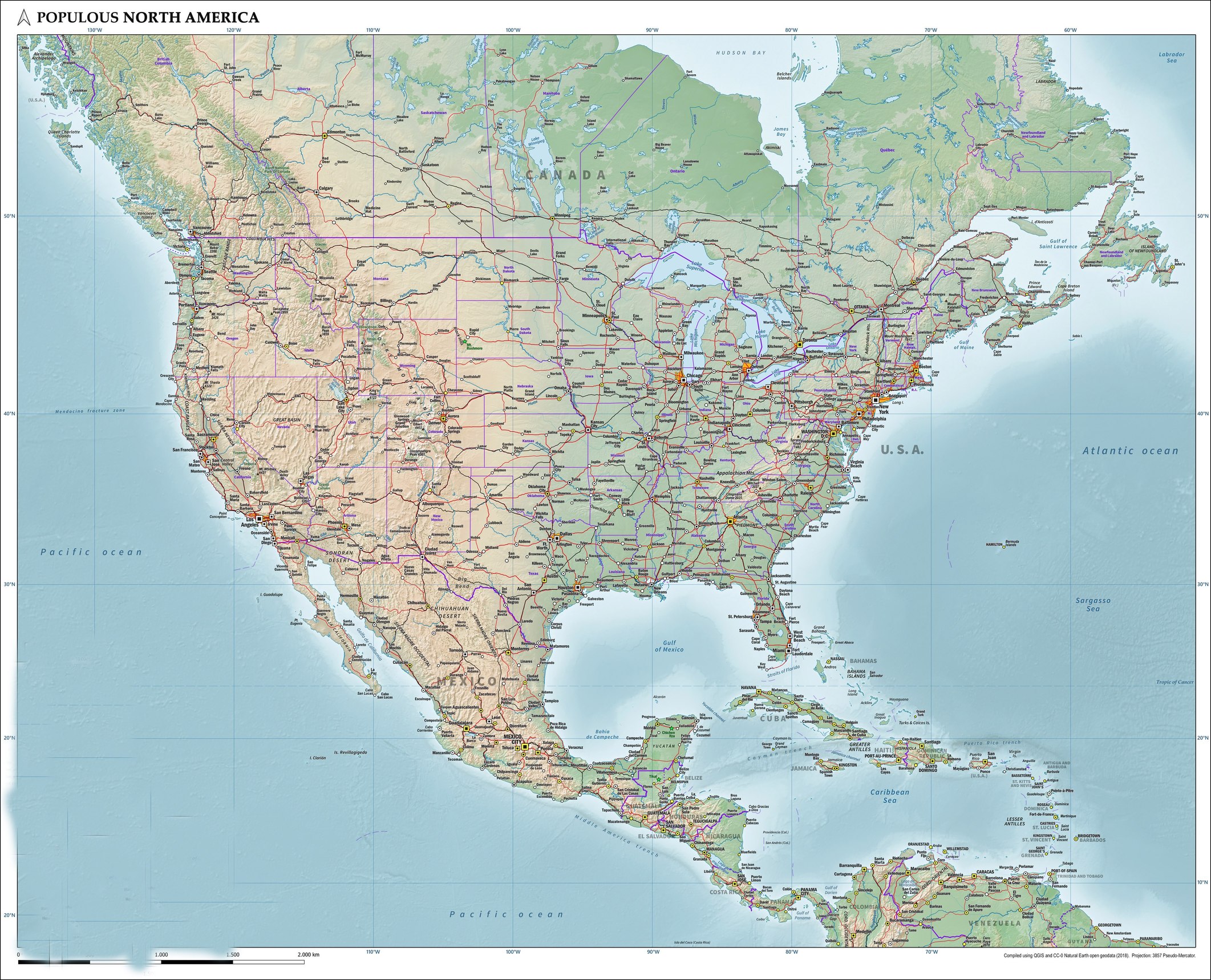 Map_of_populous_North_America_physical_political